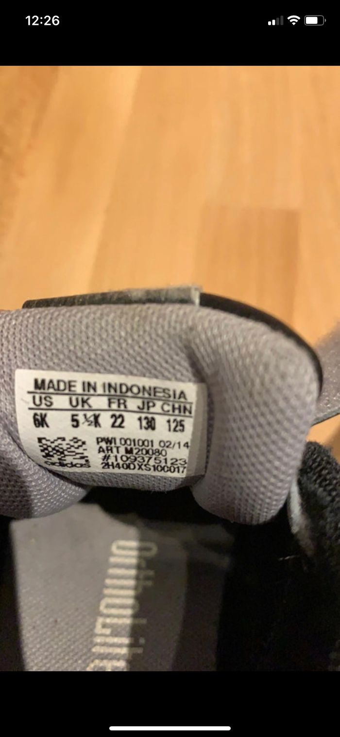 Chaussures adidas bébé - photo numéro 5