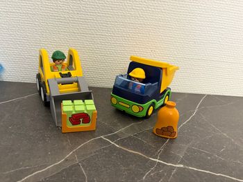 Lot véhicules de chantier Playmobil 123