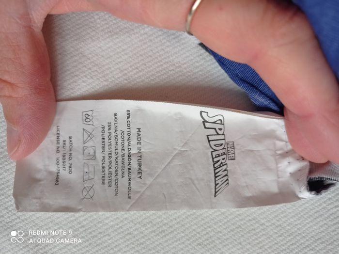 Parure housse couette + taie oreiller spiderman 1 personne - photo numéro 3