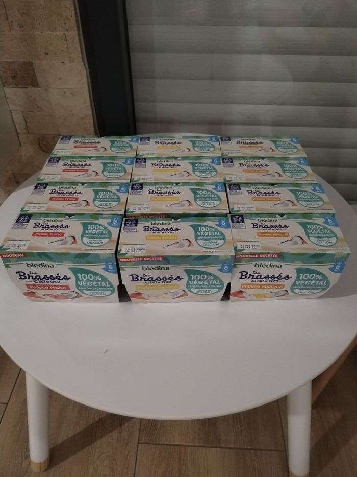 Lot brassés végétales