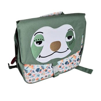 Cartable Les Déglingos – Paresseux – Format maternelle/CP – Neuf