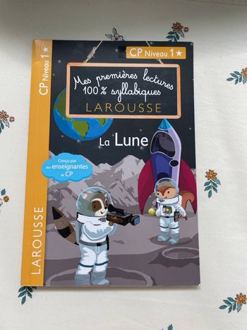 Mes premières lectures : La lune 