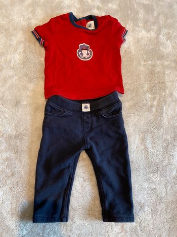 Ensemble Petit Bateau 6 mois