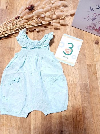 Combinaison short 3 mois