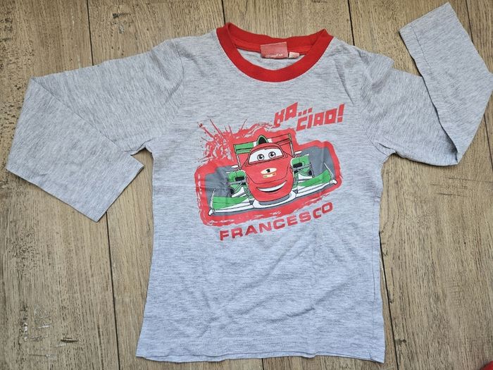 Pyjama en coton rouge et gris Cars 6 ans - photo numéro 2