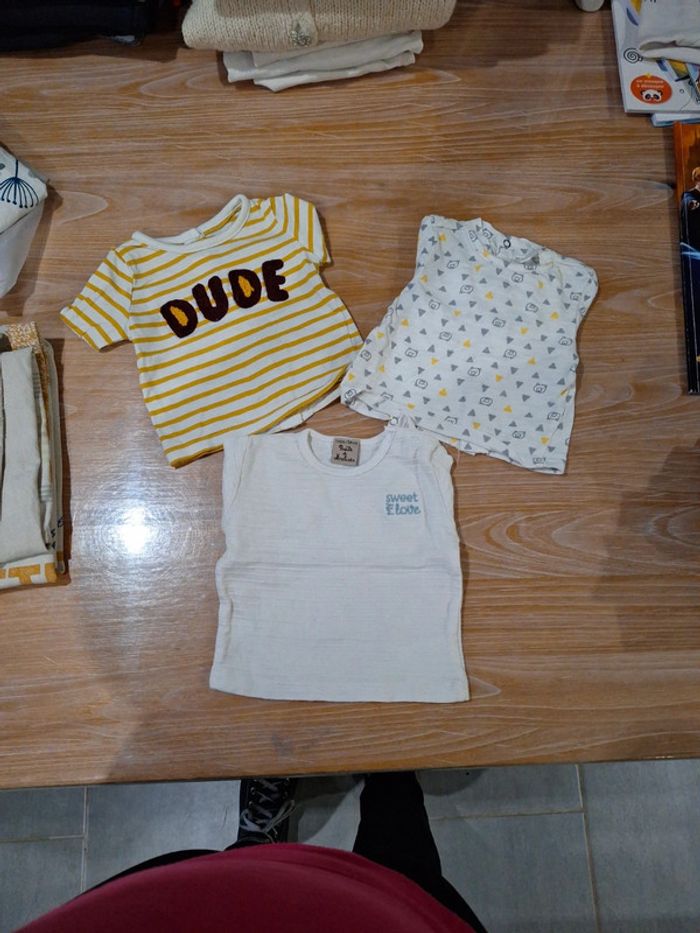 Lot 3 tee-shirts
