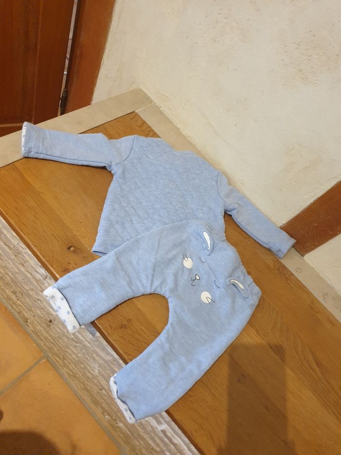 Ensemble bleu lapin - photo numéro 4