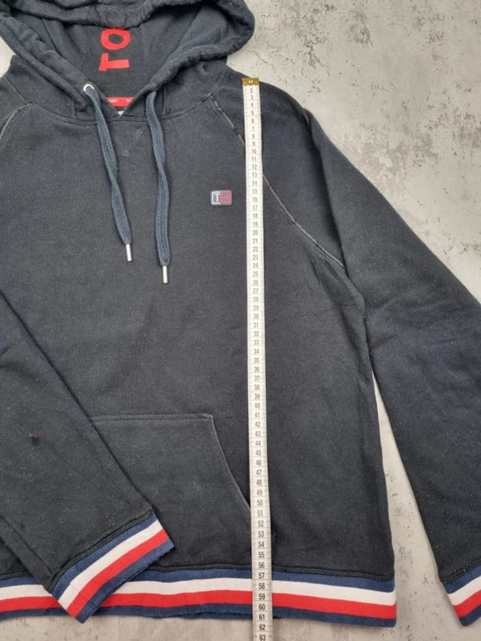 Sweat capuche noir Tommy Hilfiger XL Femme (mesures en photos) - photo numéro 5