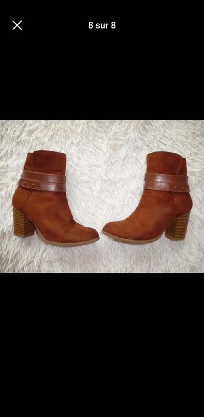 Botine marron. - photo numéro 2