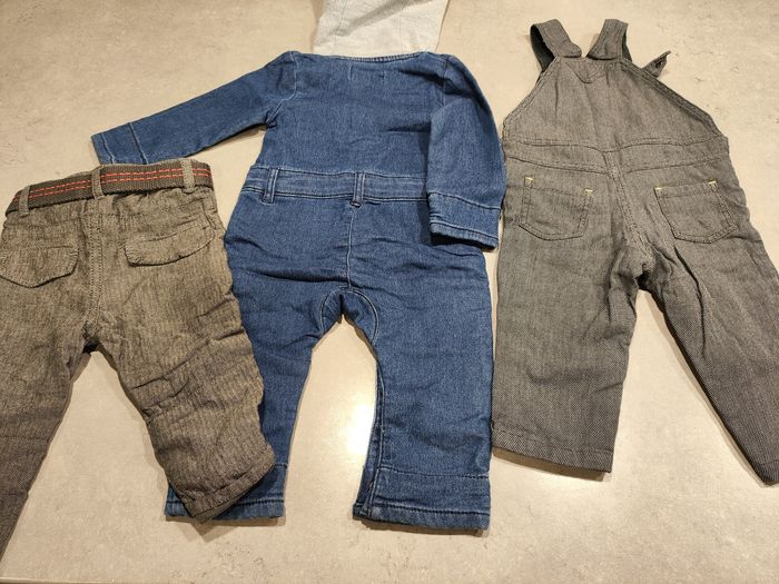Lot bébé 6 mois – Salopette + combinaison + pantalon Orchestra - photo numéro 6