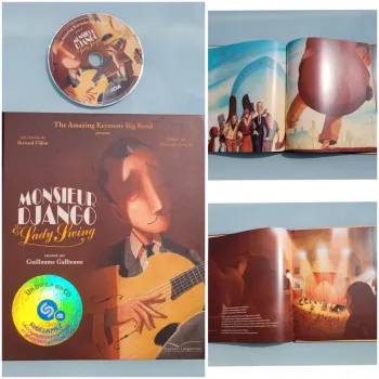 Livre avec CD 🎷 Monsieur Django et Lady Swing🎶