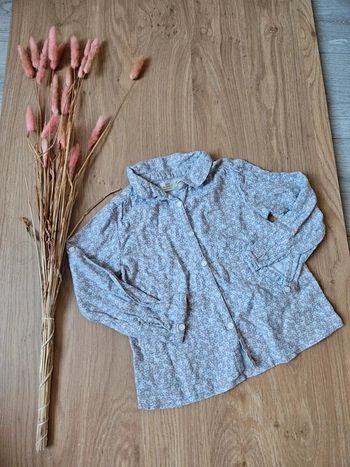 Chemise manches longues Zara 2/3 ans