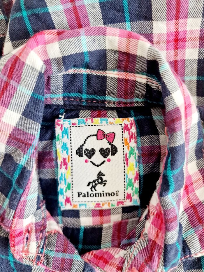Palomino - Chemise à carreaux, manches longues (2 ans) - photo numéro 4