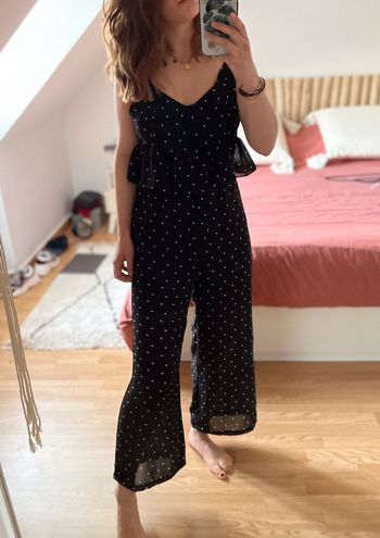 Combinaison à pois noire volants 🖤