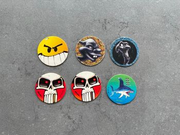 Lot pogs série 1 vintage