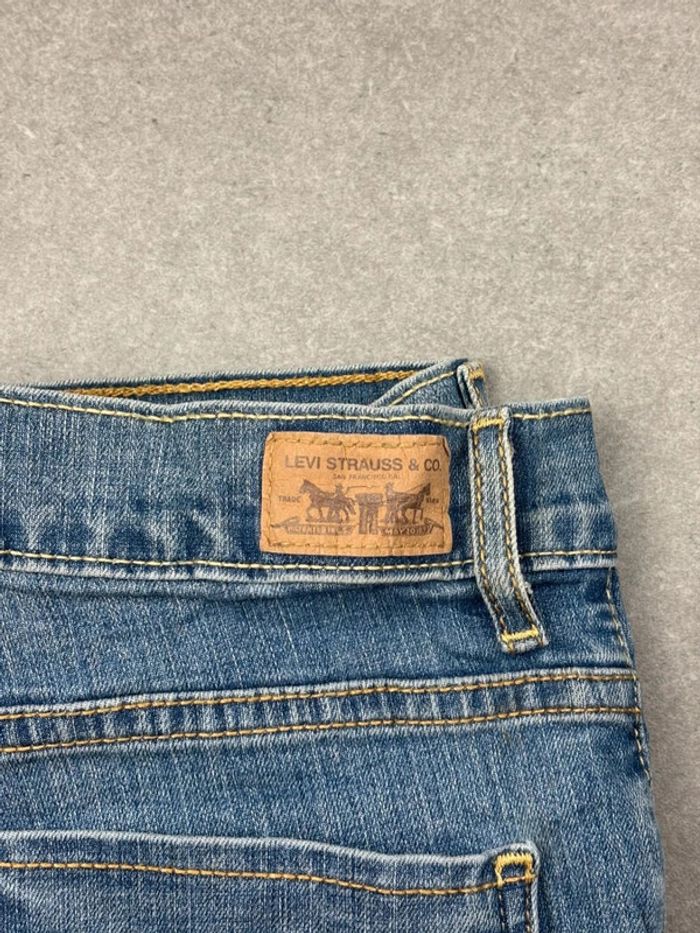 Jean pantalon coupe droite levis bleu 10 ans - photo numéro 3