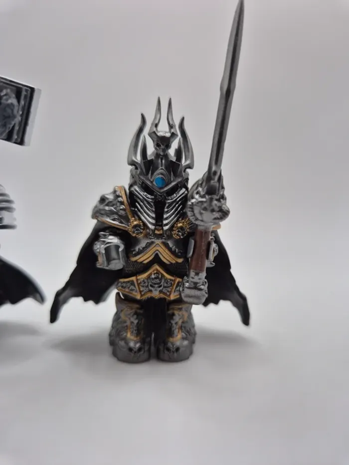 Figurines type lego Arthas et Le Roi Liche World Of Warcraft - photo numéro 3