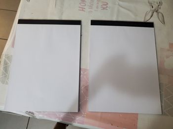 Grand bloc notes neuf