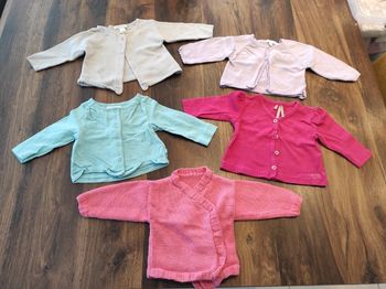 Lit gilets léger fille 3 mois