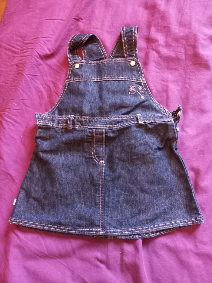 Salopette jupe -ro en jean