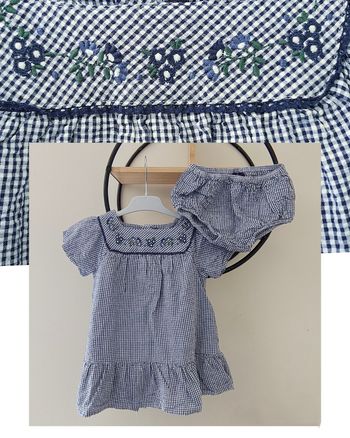 24 mois 2 ans ensemble été sergent major robe été bloomer 86 cm