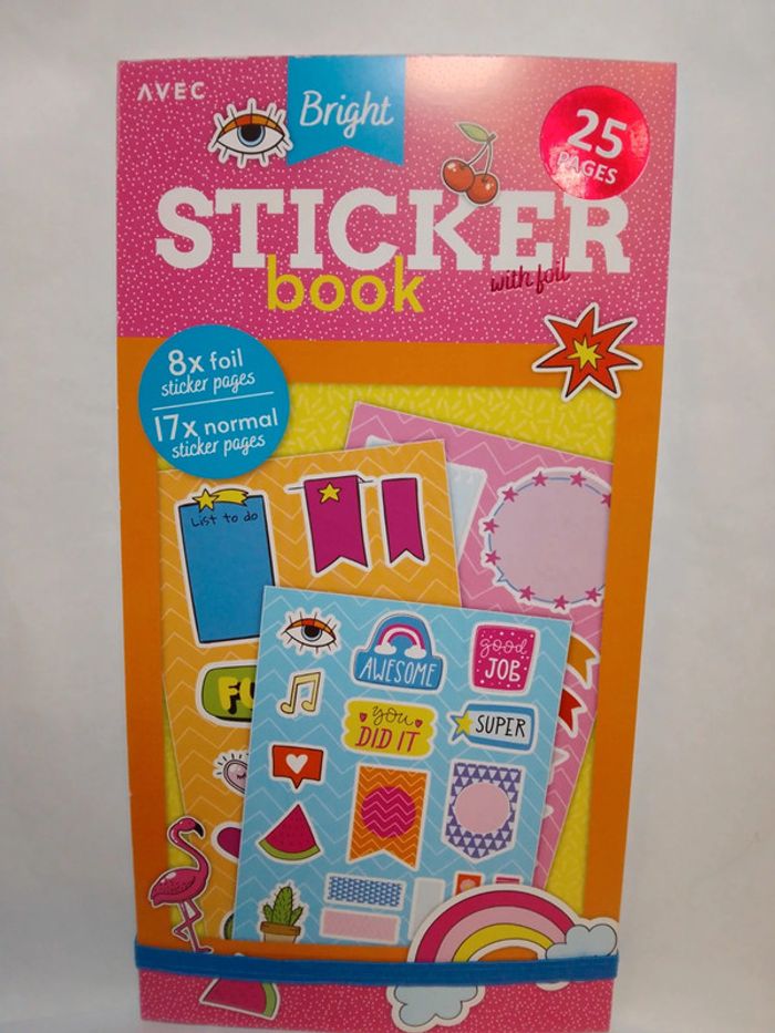 Sticker book élastique "Bright" - photo numéro 1