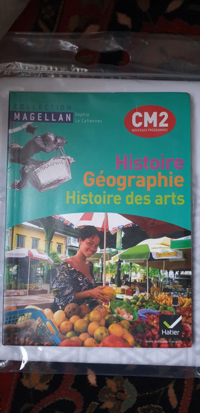 Histoire Géographie histoire des arts CM2 magellan