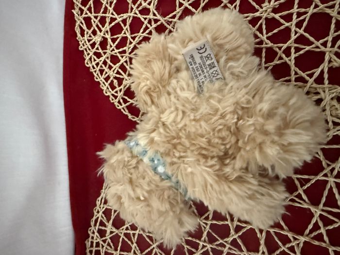 LE PETITE ROMY ours en peluche avec nœud en tête - photo numéro 4