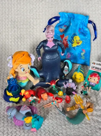 Lot Disney La Petite Sirène The Little Mermaid