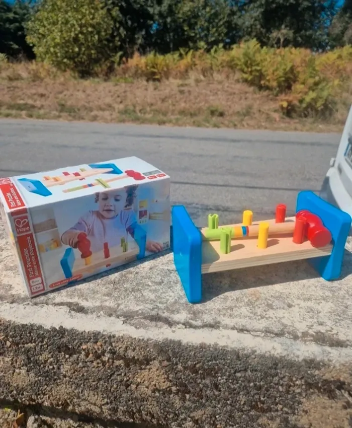 🪅 Jeu éducatif Hape Pounder - 12 Mois et + 🪅