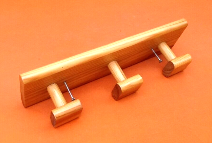 Portemanteau mural 3 patères Style moderniste - photo numéro 4