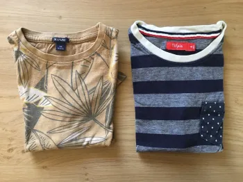 Lot de 2 tee-shirt manches courtes 4 ans