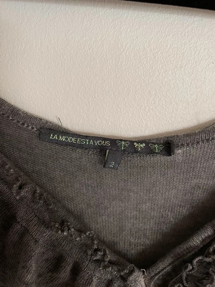 Robe grise la mode est à vous - photo numéro 4