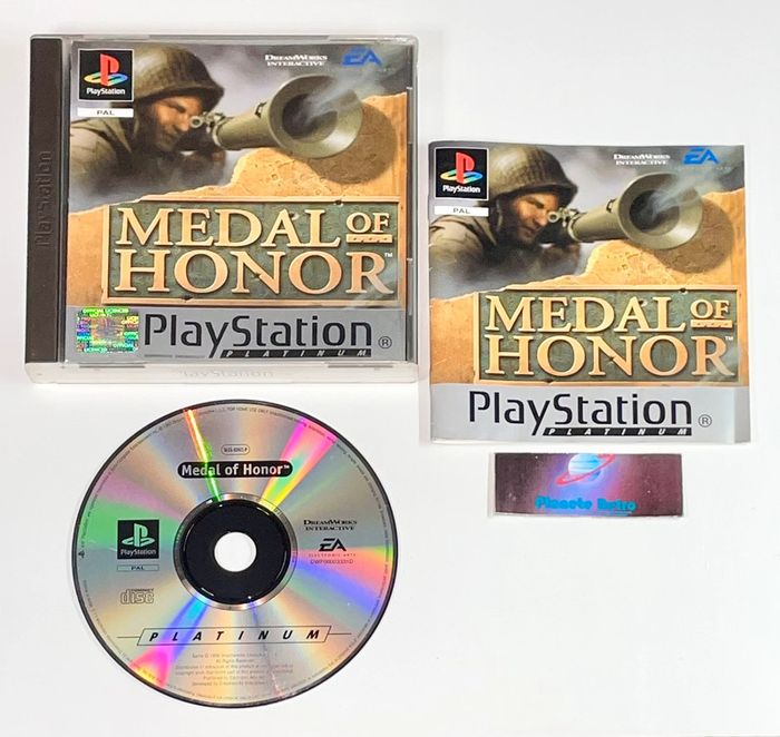 Medal Of Honor - Jeu PS1 Avec Notice Version Platinum Française Sony