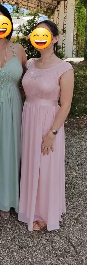 Magnifique robe rose taille L