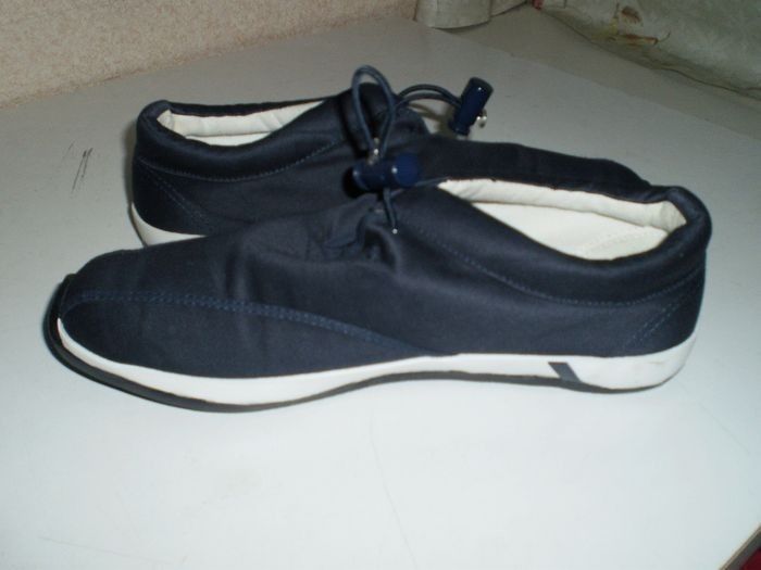Sneaker marine toile LA REDOUTE T 36 - photo numéro 4