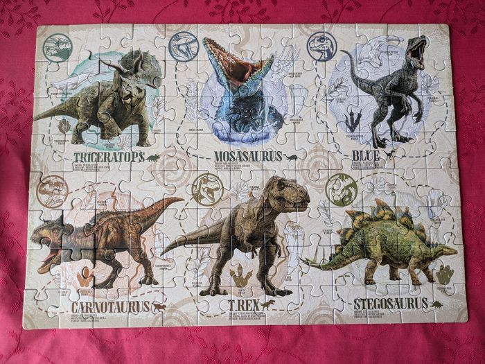 Puzzle dinosaures - photo numéro 2