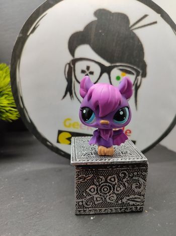 Lps01247 My Littlest Petshop Lps Pet Shop Authentic Chauve Souris Bat 1926
