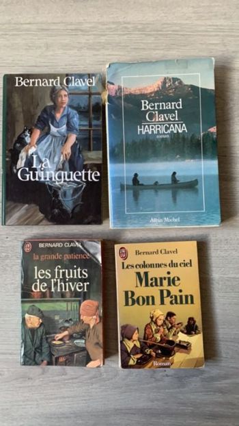 Lot de livres Clavel