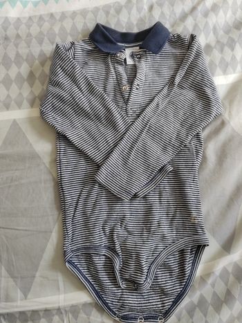 Body manches longues bébé garçon