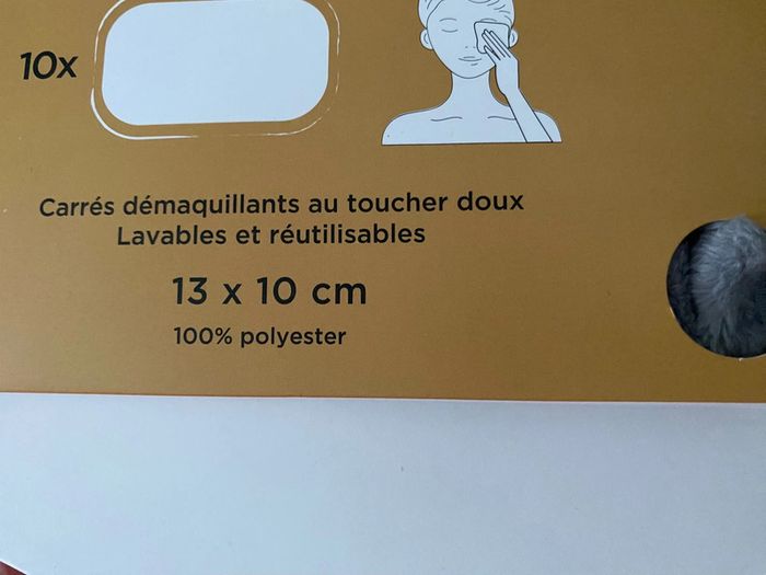 Disque démaquillant - photo numéro 2