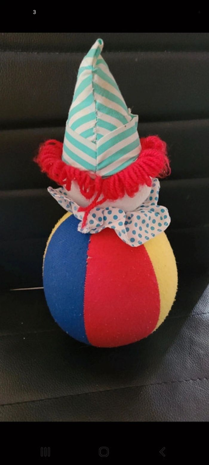 Clown à bascule pour enfant - photo numéro 2