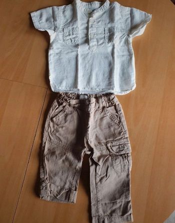 Ensemble garçon 12 mois
