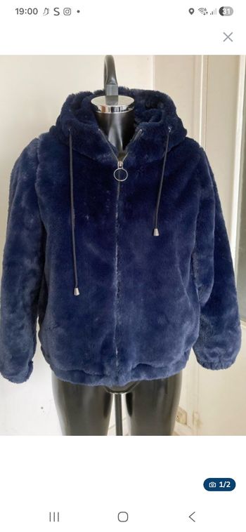 Manteau fausse fourure