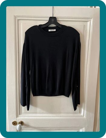 Pull fin à manches larges ni-matière cachemire soie XS - Max&Moi