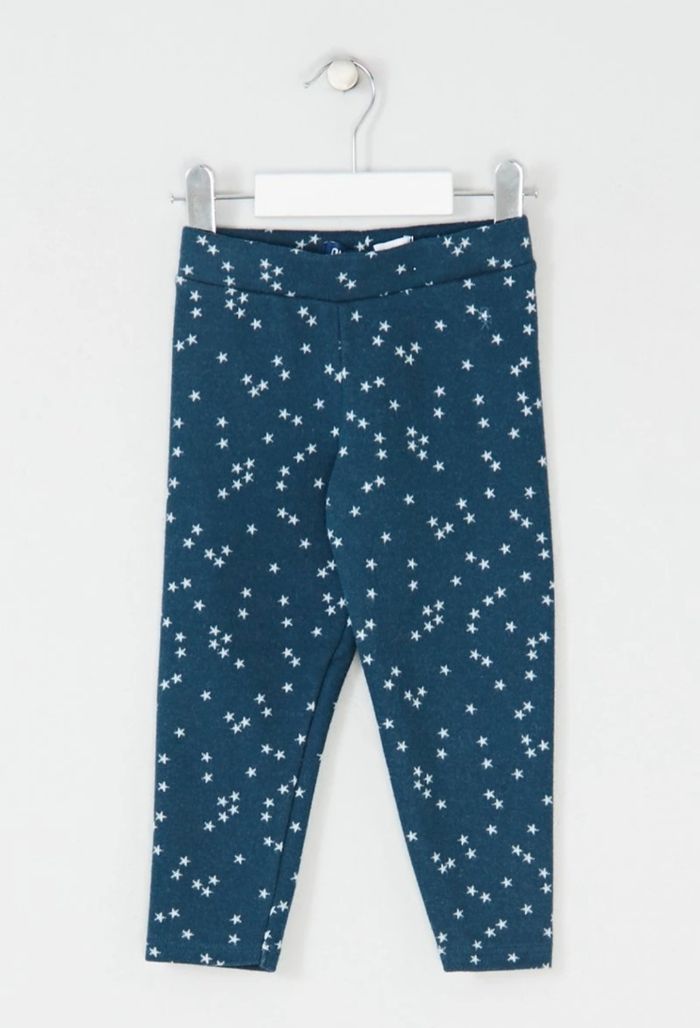 Leggine laine bleu foncé blanc 3 ans petit Okaidi - photo numéro 7