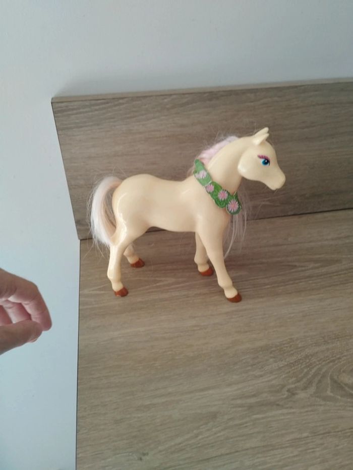 Cheval pour poupée style barbie - photo numéro 2