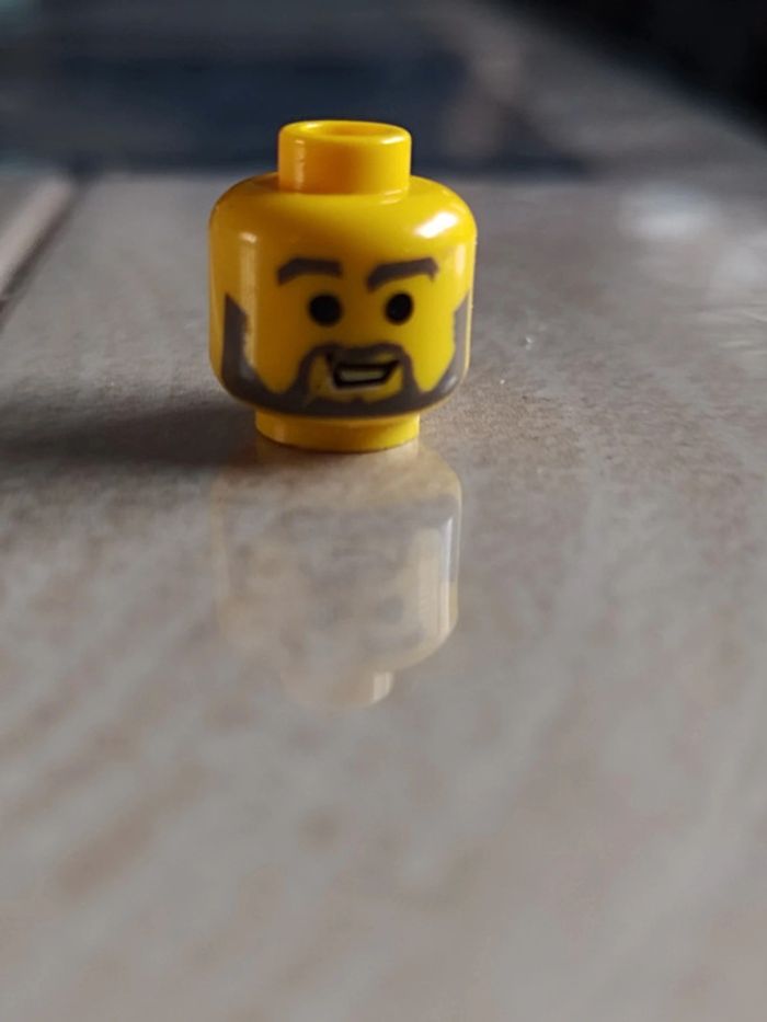 Lego star wars tête minifig jedi knight sw0057 - photo numéro 2