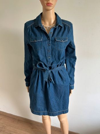 Robe bleue marine à manches longues Bonobo taille S excellent état