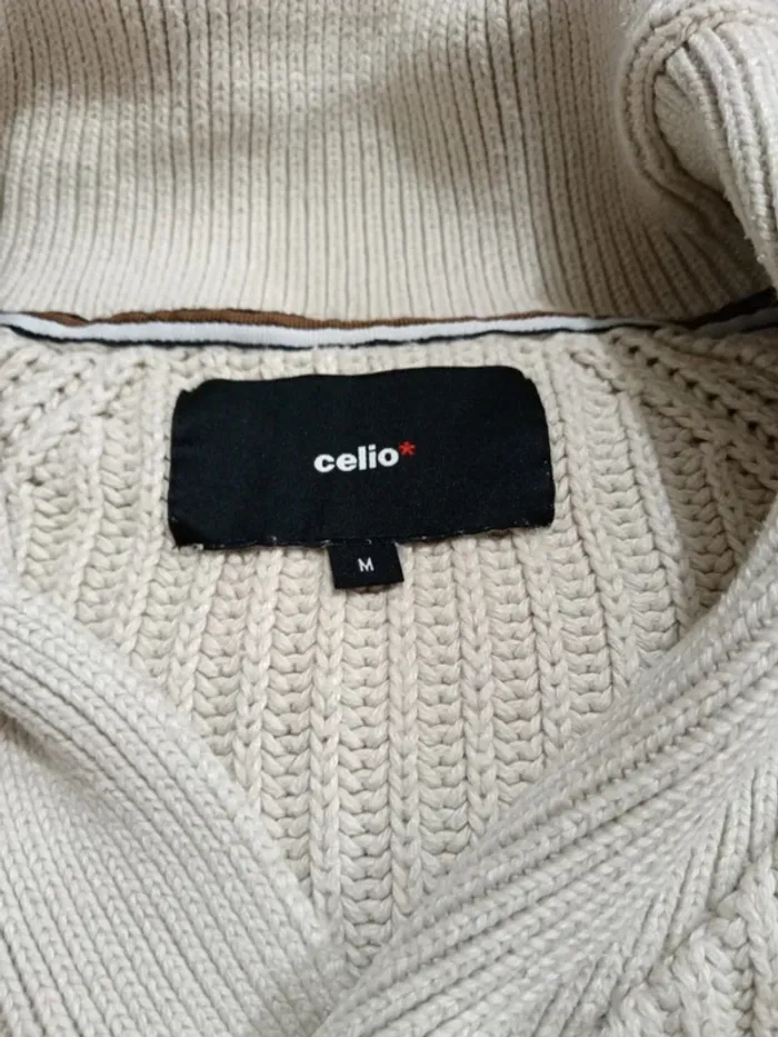 C64 gilet blanc Celio M - photo numéro 3